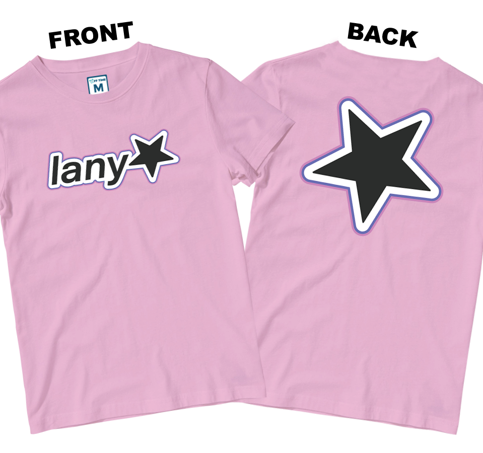 Cotton Shirt: Lany Star (Front & Back)