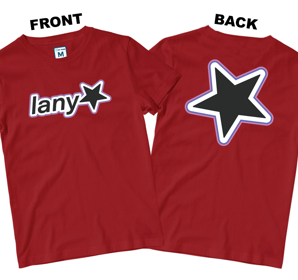 Cotton Shirt: Lany Star (Front & Back)