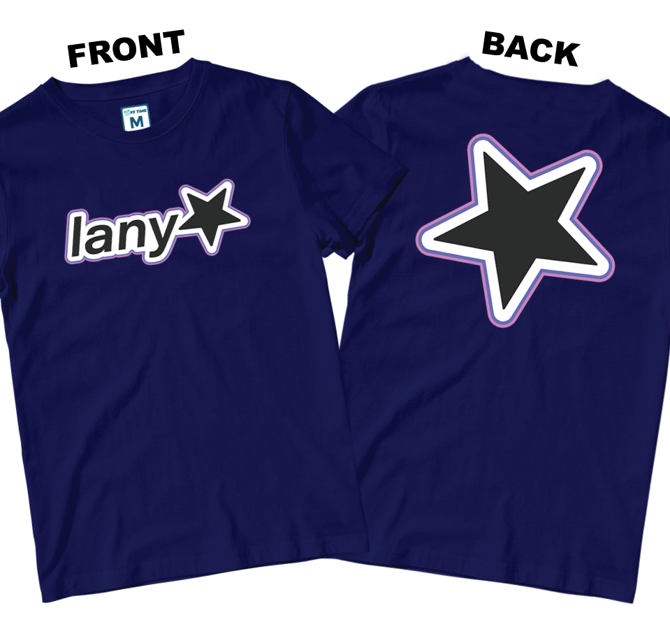 Cotton Shirt: Lany Star (Front & Back)