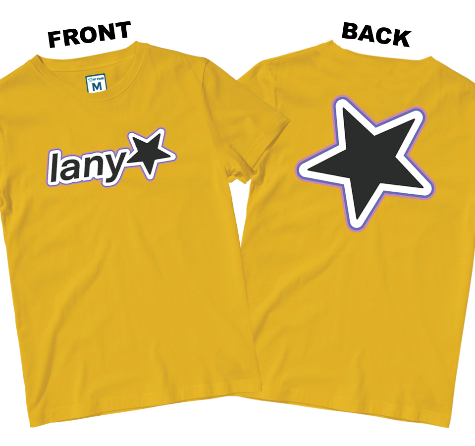 Cotton Shirt: Lany Star (Front & Back)