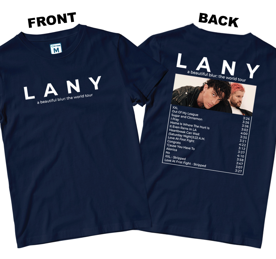 Cotton Shirt: Lany World Tour (Front & Back)