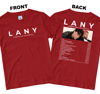 Cotton Shirt: Lany World Tour (Front & Back)