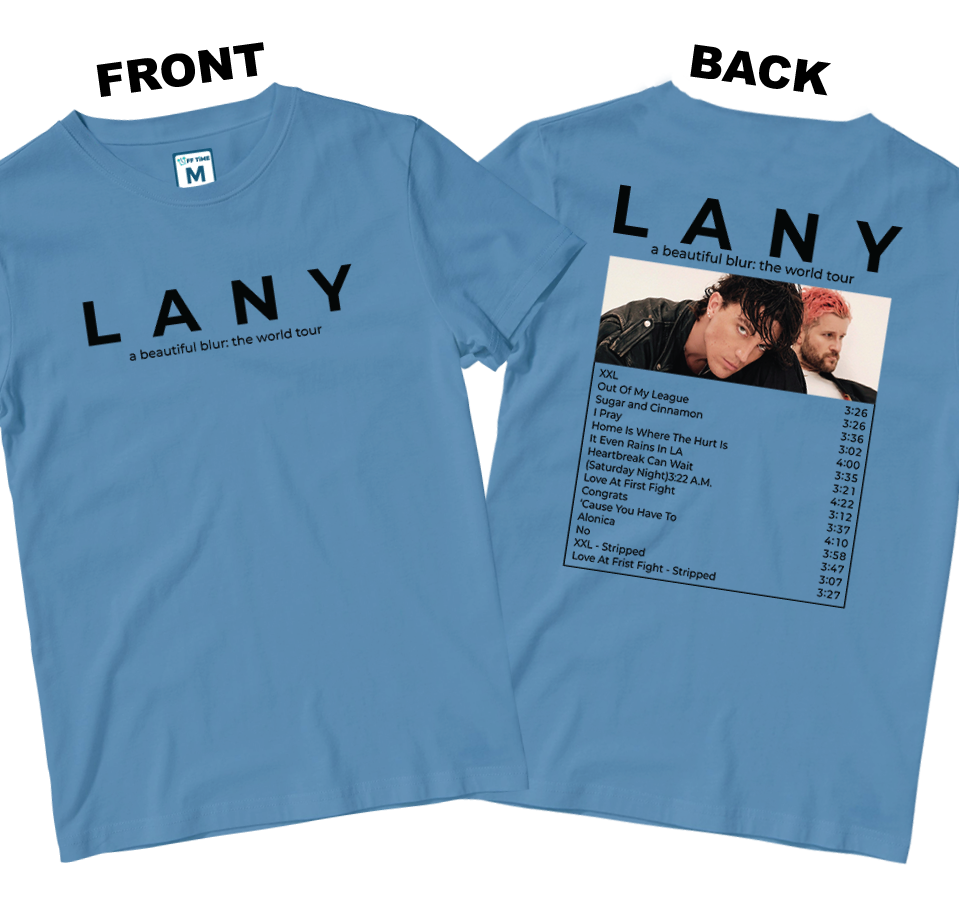 Cotton Shirt: Lany World Tour (Front & Back)