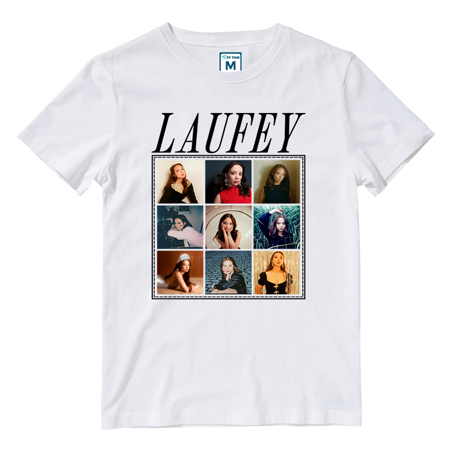 Cotton Shirt: Laufey Collage