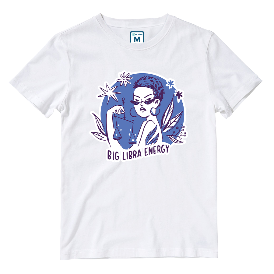 Cotton Shirt: Libra Lady