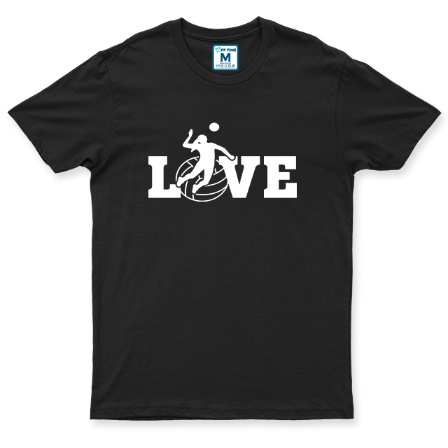Drifit Shirt: Love Volleyball