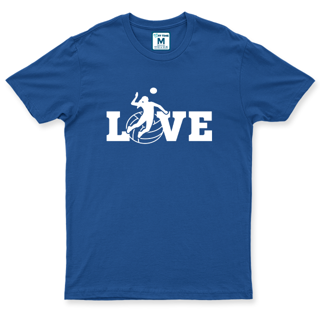 Drifit Shirt: Love Volleyball