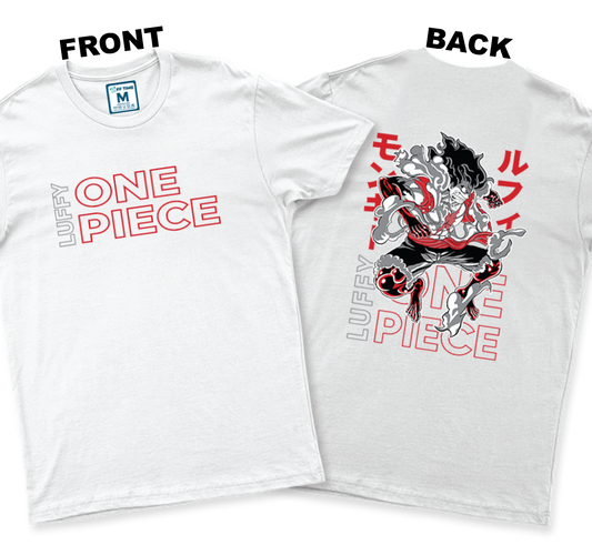 C.Spandex Shirt: Luffy Gear 4 (Front and Back)