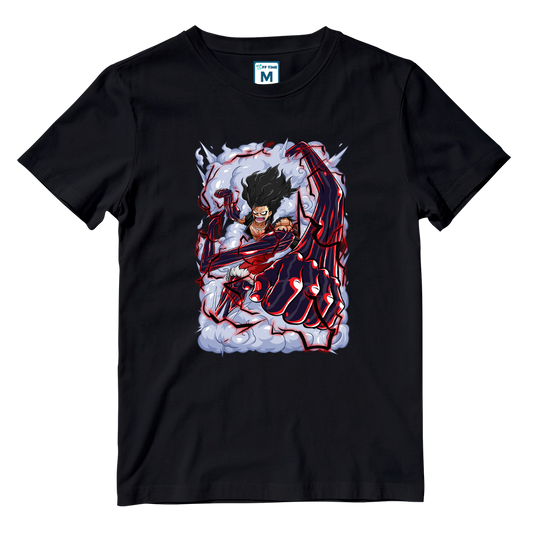 Cotton Shirt: Luffy Snakeman