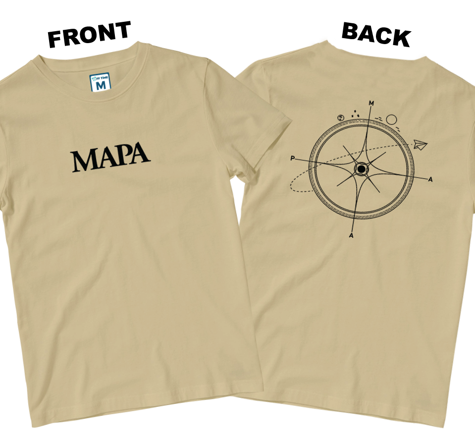 Cotton Shirt: Mapa (Front and Back)