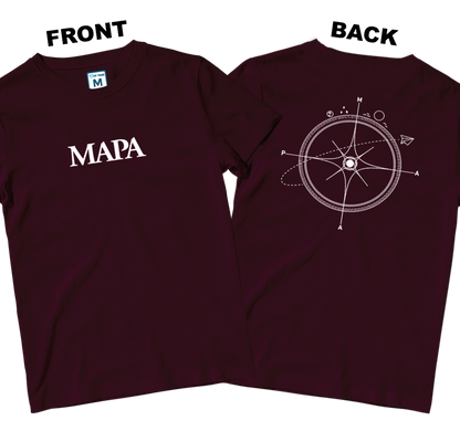 Cotton Shirt: Mapa (Front and Back)