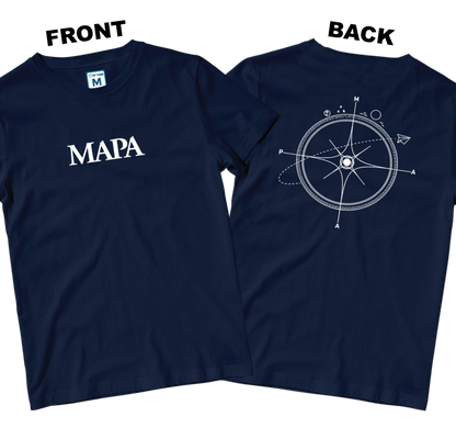 Cotton Shirt: Mapa (Front and Back)