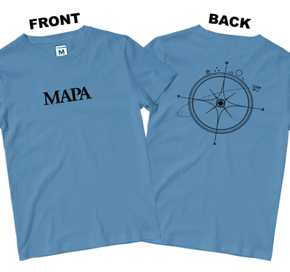 Cotton Shirt: Mapa (Front and Back)