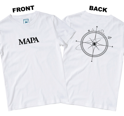 Cotton Shirt: Mapa (Front and Back)