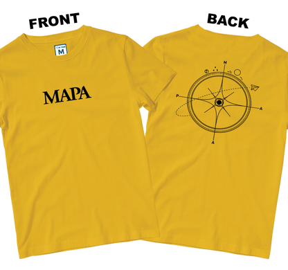 Cotton Shirt: Mapa (Front and Back)