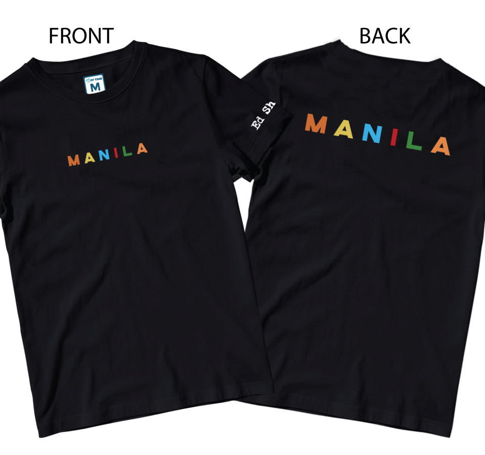 Cotton Shirt: Math Tour Manila (Front and Back)