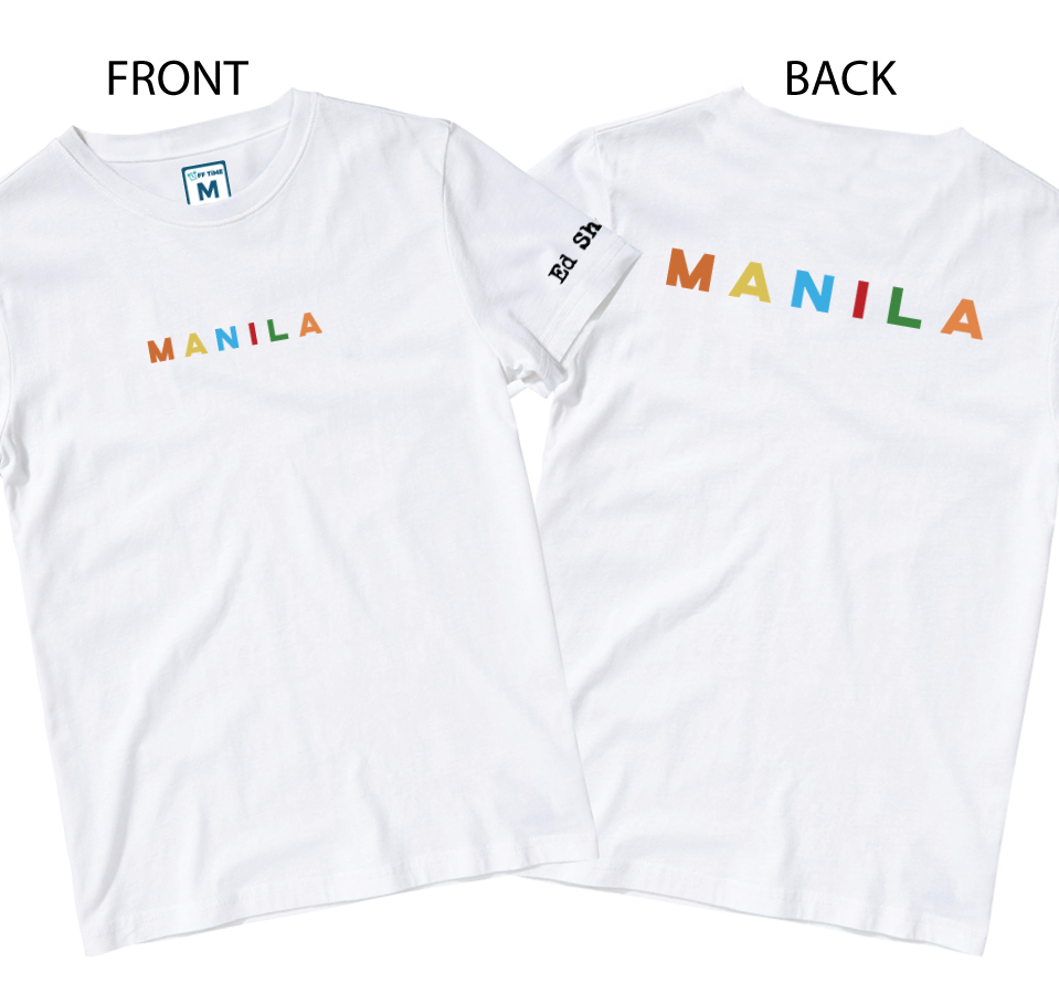 Cotton Shirt: Math Tour Manila (Front and Back)