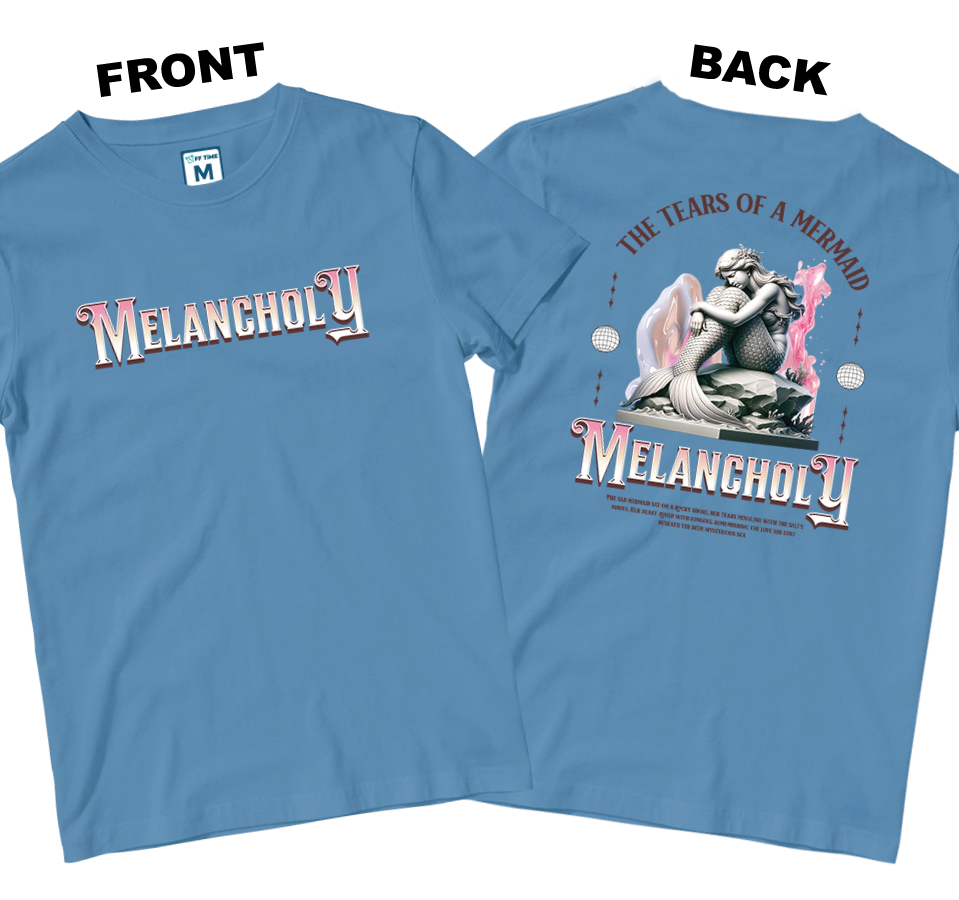 Cotton Shirt: Melancholy (Front and Back)