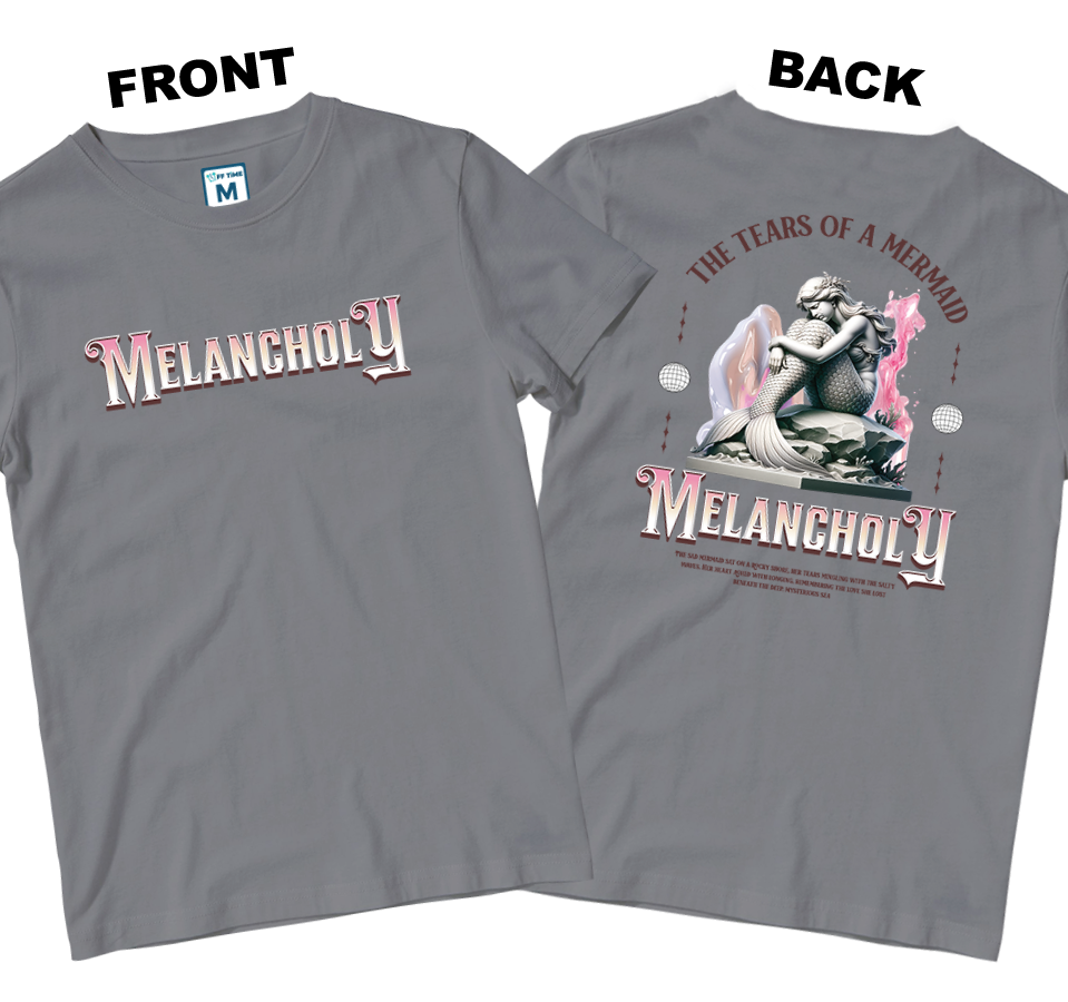 Cotton Shirt: Melancholy (Front and Back)