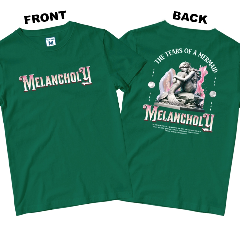 Cotton Shirt: Melancholy (Front and Back)