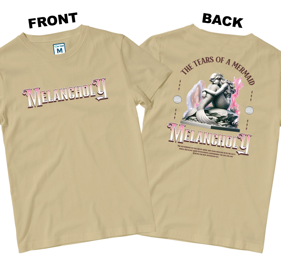 Cotton Shirt: Melancholy (Front and Back)