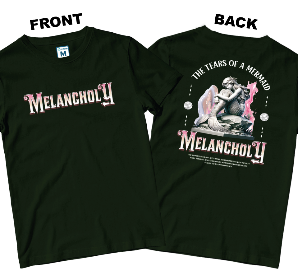 Cotton Shirt: Melancholy (Front and Back)