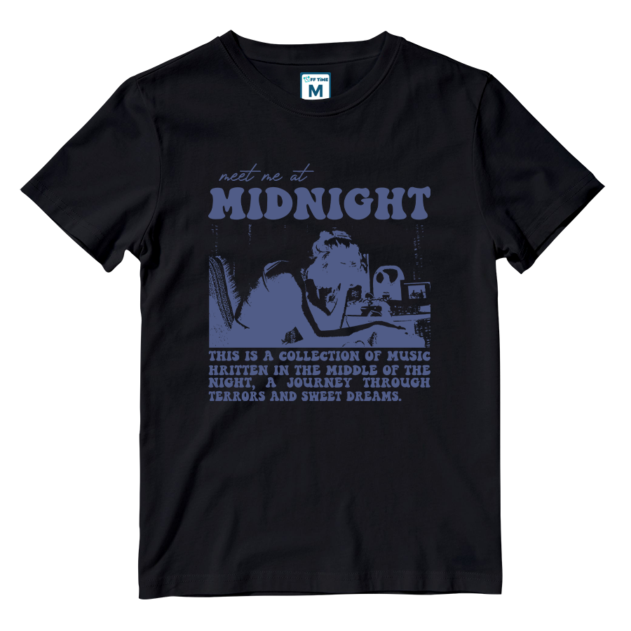 Cotton Shirt: Midnight (Front Only)