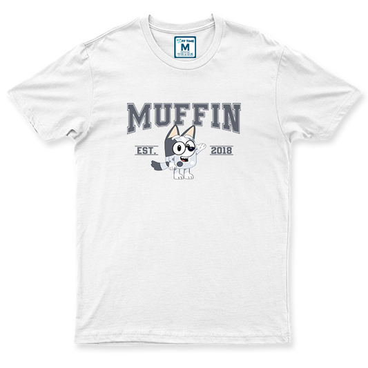C.Spandex Shirt: Muffin Est 2018