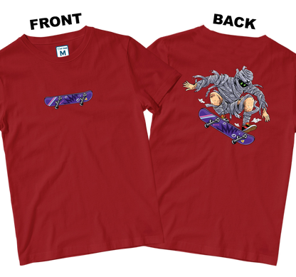 Cotton Shirt: Mummy Skate (Front and Back)