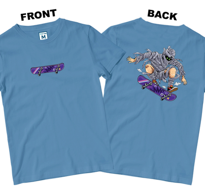 Cotton Shirt: Mummy Skate (Front and Back)