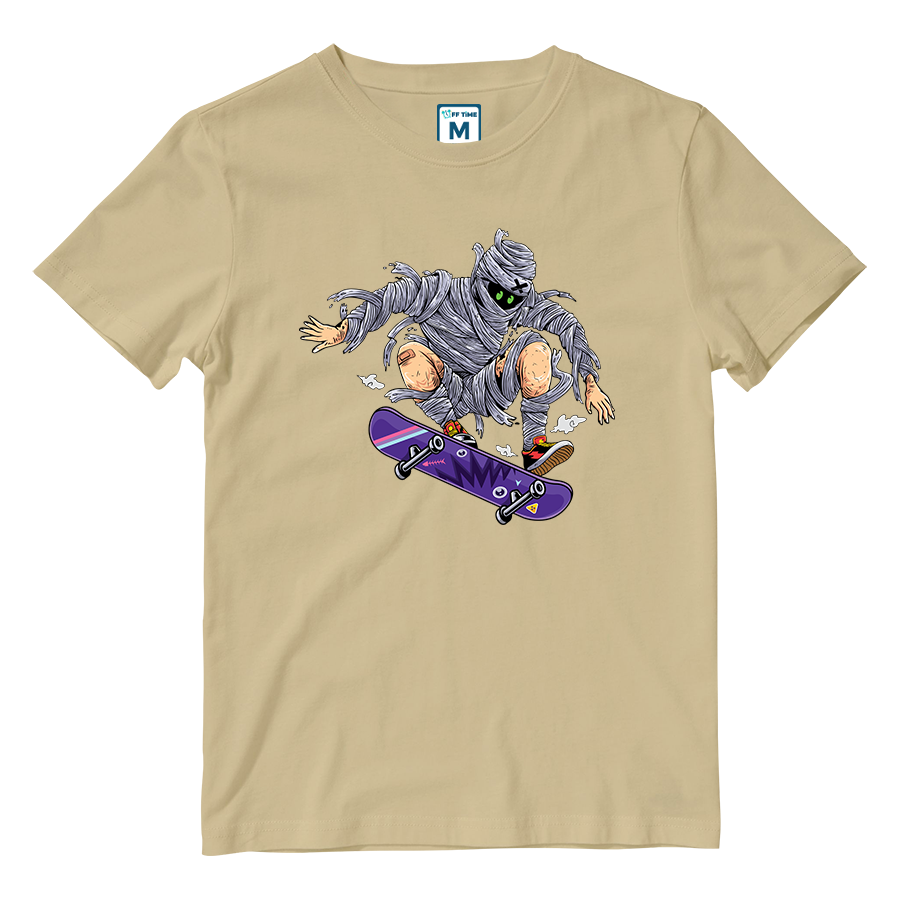 Cotton Shirt: Mummy Skate