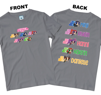 Cotton Shirt: NWJNS Powerpuff Girls (Front and Back)