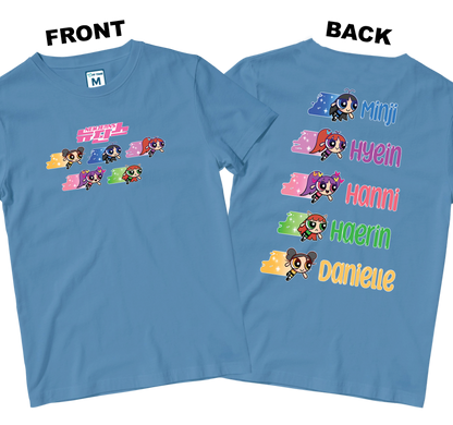 Cotton Shirt: NWJNS Powerpuff Girls (Front and Back)