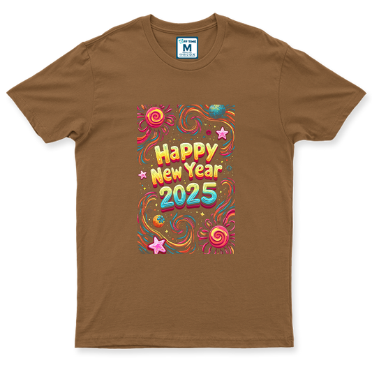 C.Spandex Shirt: New Year Greeting Celebration