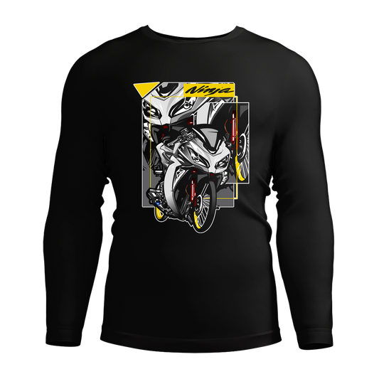 Long Sleeve Drifit Shirt: Ninja