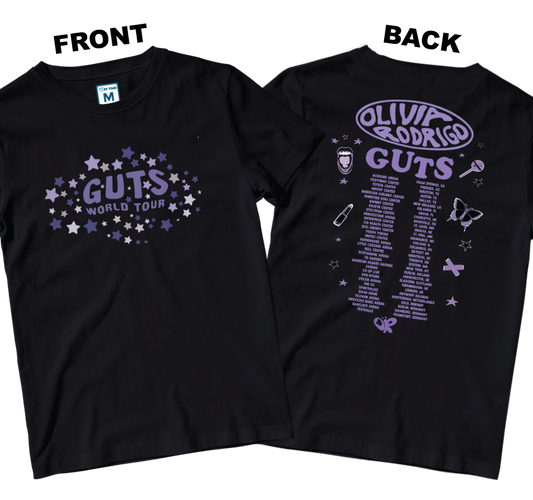 Cotton Shirt: OR Guts World Tour  (Front and Back)