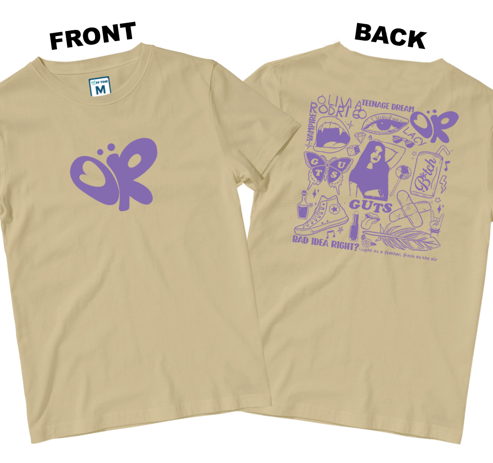 Cotton Shirt: OR Guts (Front and Back)