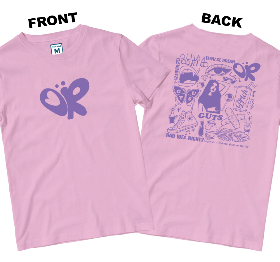 Cotton Shirt: OR Guts (Front and Back)