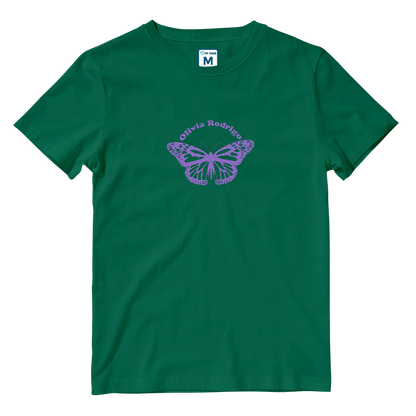 Cotton Shirt: Olivia Butterfly