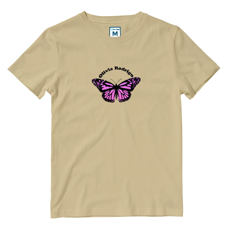 Cotton Shirt: Olivia Butterfly