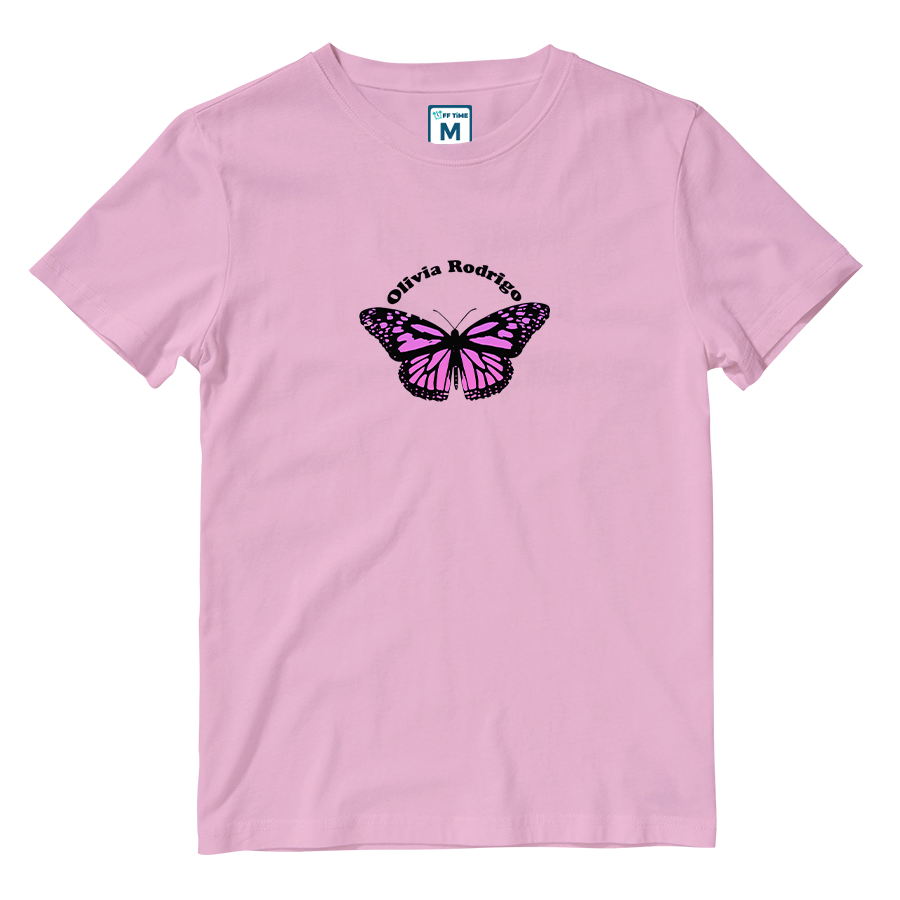 Cotton Shirt: Olivia Butterfly