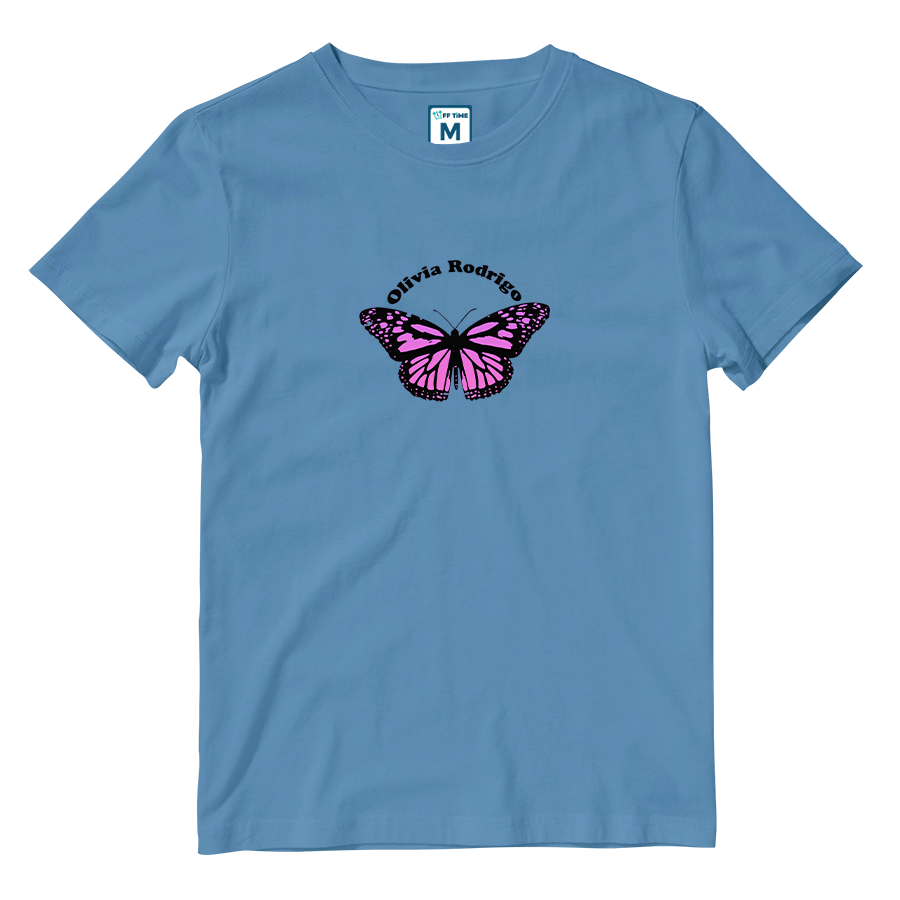 Cotton Shirt: Olivia Butterfly