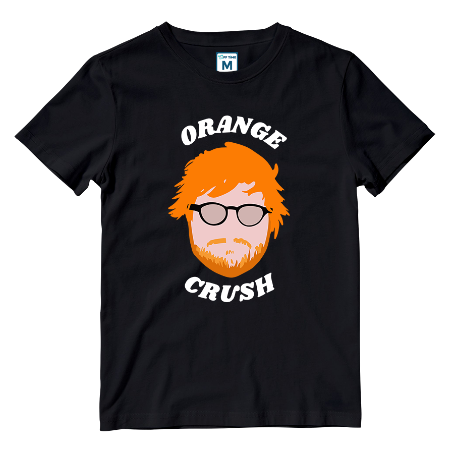 Cotton Shirt: Orange Crush