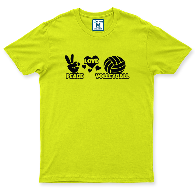 Drifit Shirt: Peace Volleyball