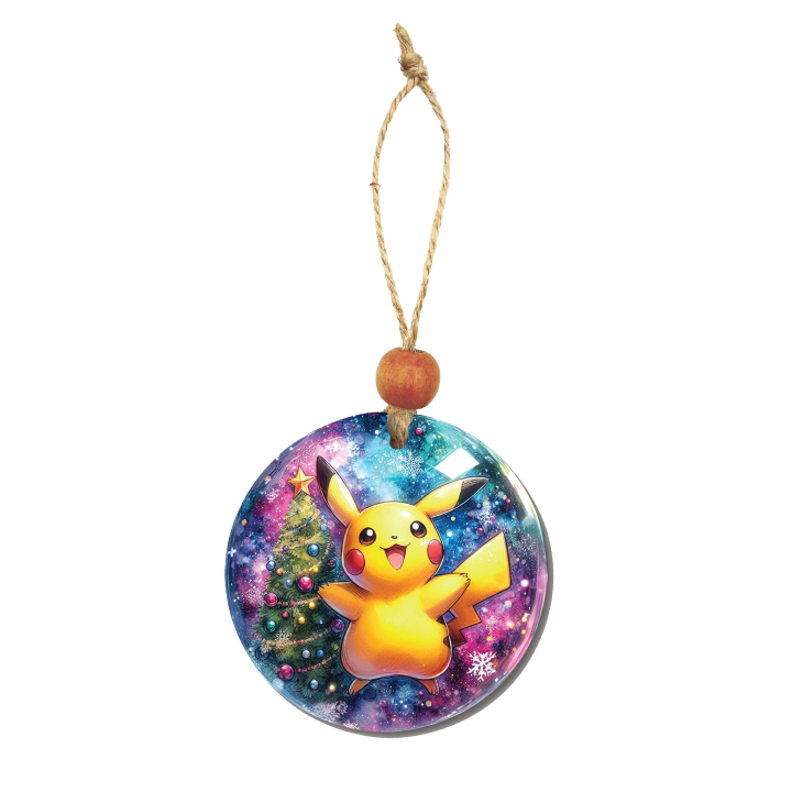 Acrylic Christmas Ornament: Pokemon Set