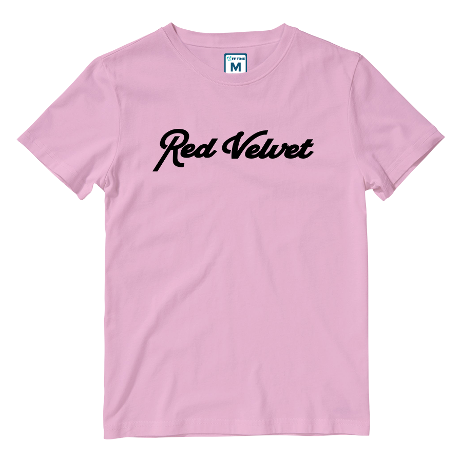 Cotton Shirt: Red Velvet Logo