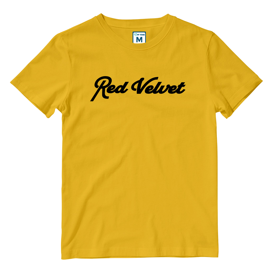 Cotton Shirt: Red Velvet Logo