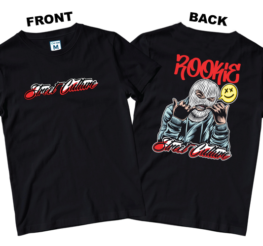 Cotton Shirt: Rookie Street Culture (Front and Back)