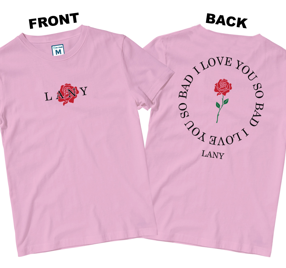 Cotton Shirt: Rose Lany (Front & Back)