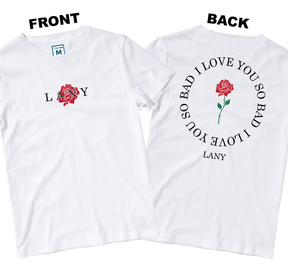 Cotton Shirt: Rose Lany (Front & Back)